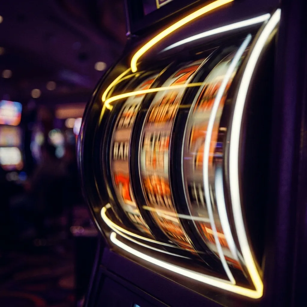 Slot machine spin
